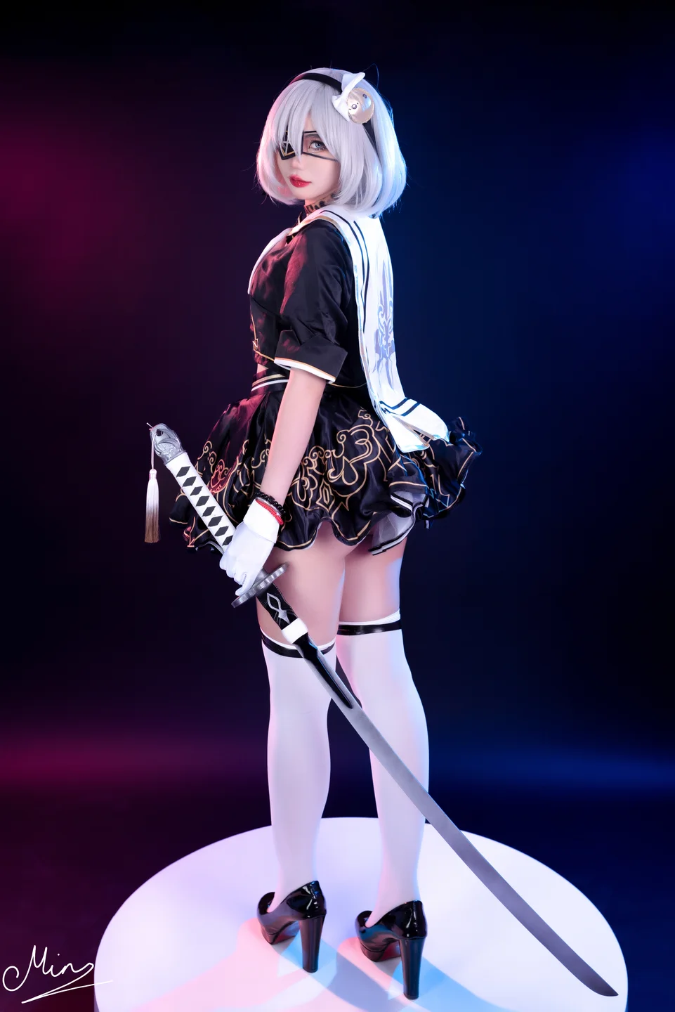 Miinmeow - No.004 2B dishwash [65P-546MB] tg@simisebaisi 【丝足阁】005.webp